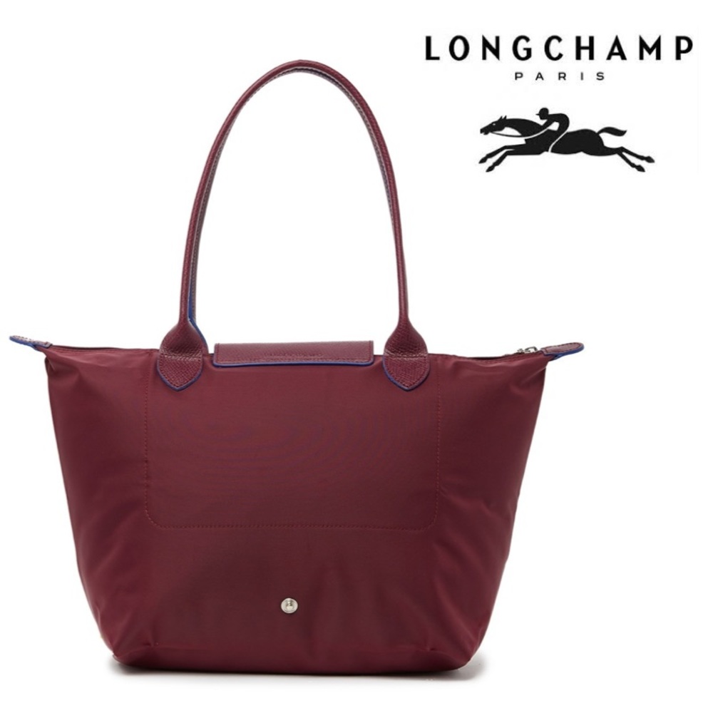 Longchamp Le Club Medium Leather Trimmed Tote Bag - Picture 4 of 11